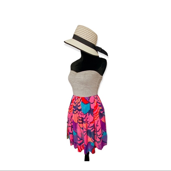 Roxy | Floral Mini-Dress M - Picture 4 of 15